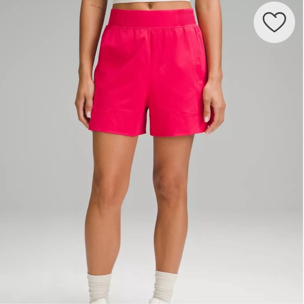 lululemon athletica Hot Pink Athletic Shorts